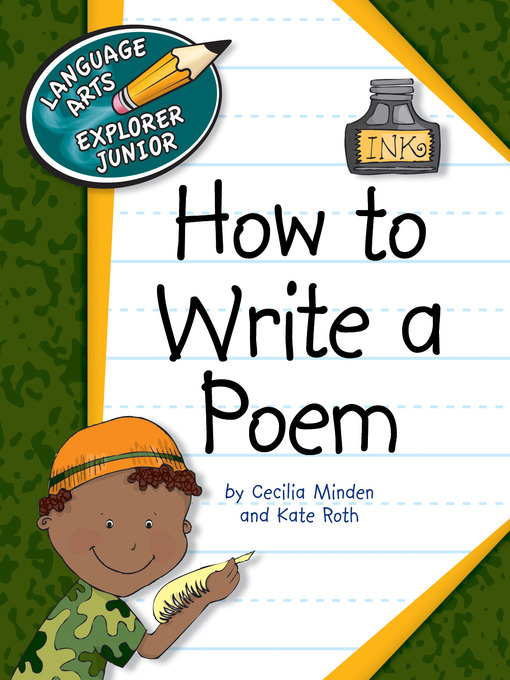 Title details for How to Write a Poem by Cecilia Minden - Available